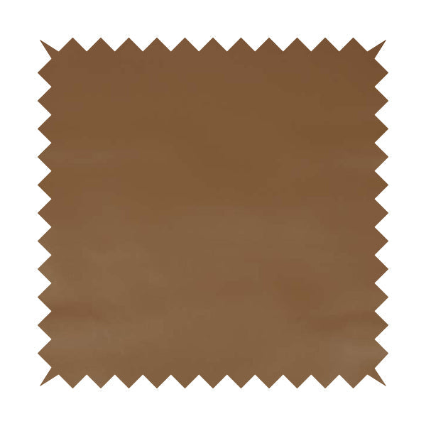 Bologna Eco Leather Bonded Smooth Matt Skin Finish Almond Brown Colour Upholstery Material