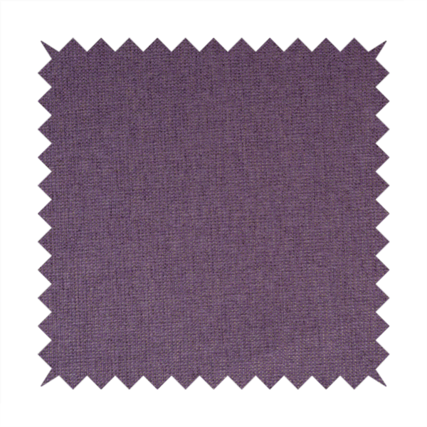 Basket Weave Textured Plain Material Purple Colour Furnishing Upholstery Fabrics 150623-20